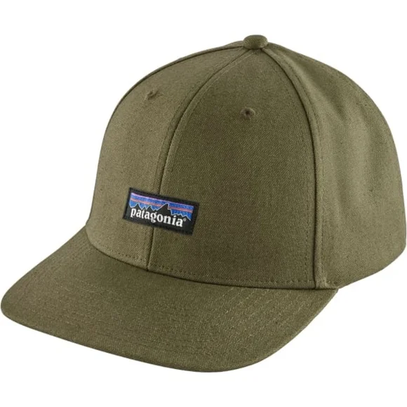 Patagonia Ton She's Logo Hat Fairly Fatigue Green Cap - Picture 1 of 10
